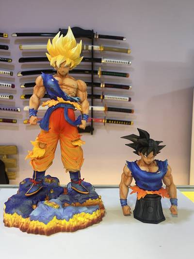 Figura Goku Super Saiyan - Torso intercambiable
