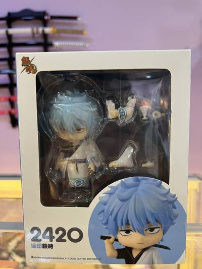 Nendoroid Chibi Sakata Gintoki con cabello azul – Gintama