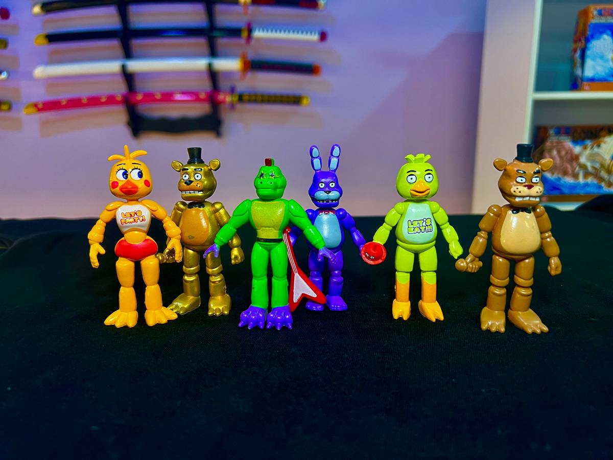 Set de Figuras Five Nigths at Freddy FNAF