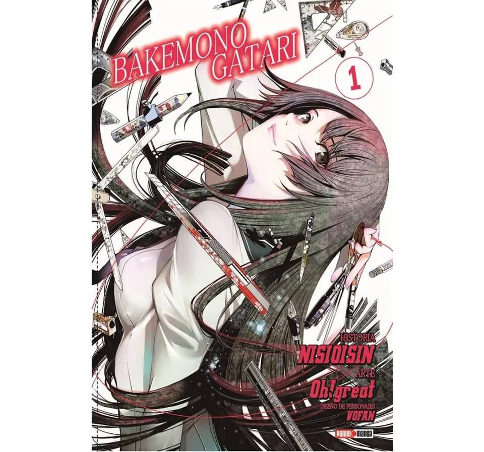 Manga Bakemonogatari Editorial Panini