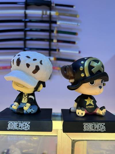 Cabezas Locas One Piece – Trafalgar Law y Tony Tony Chopper