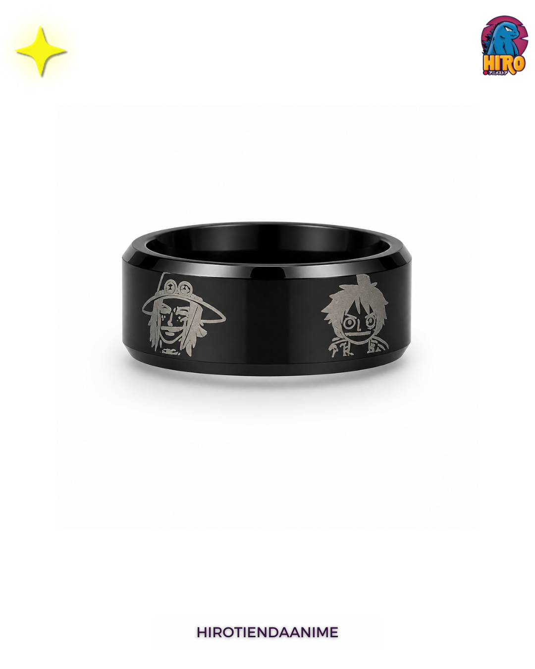 Anillo One Piece Personajes