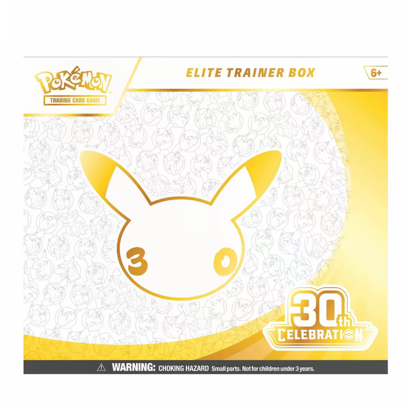 Caja de Entrenador Élite Pikachu – Pokémon 30 Aniversario
