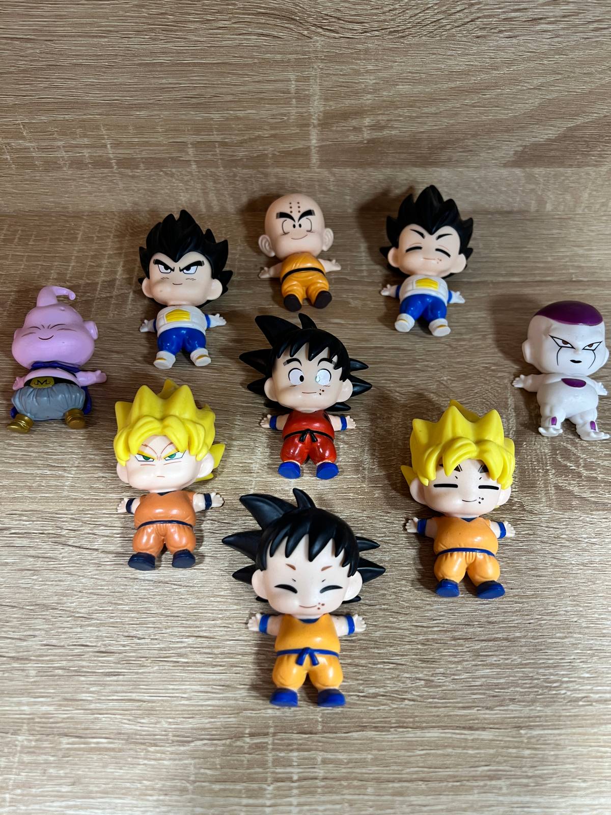 Set de Figuras de Dragon Ball gorditos