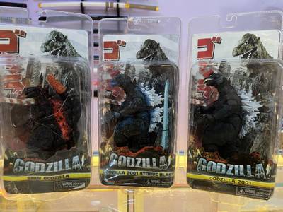 Figura Godzilla 2001 con MechaGodzilla – Godzilla