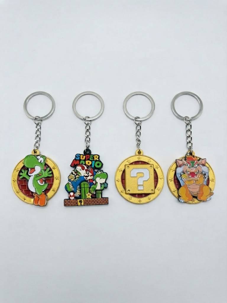 Llaveros Super Mario - Diseños Variados