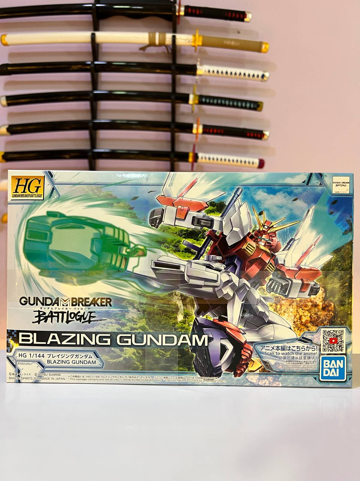 Model Kit HG 1/144 Blazing Gundam – Original Bandai
