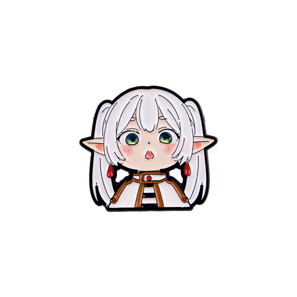 Pin esmaltado Frieren con expresión chibi – Frieren: Más allá del final del viaje
