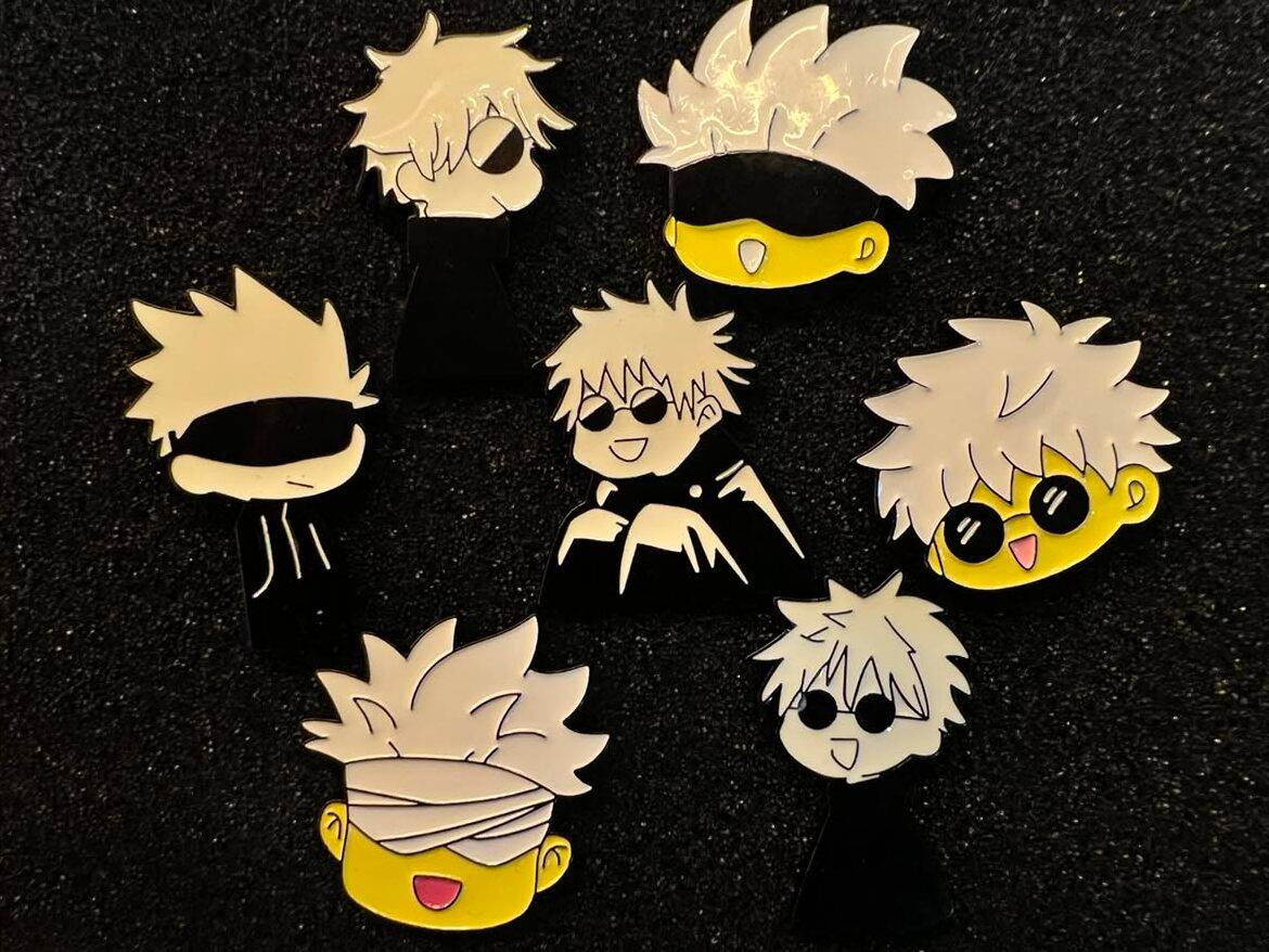Pin Gojo - Jujutsu Kaisen Metalico