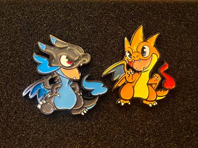 Pin Pokemon Charizard-Mega Charizard Tierno