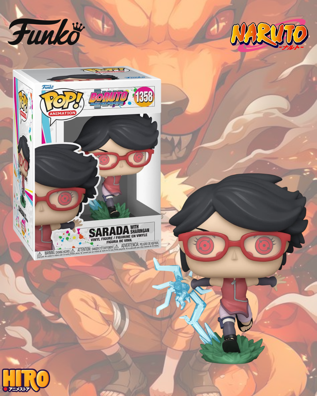 Funko Pop Sarada 1358- Boruto