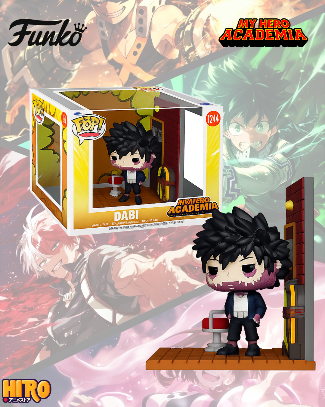 Funko Pop Deluxe Dabi 1244 - My Hero Academia