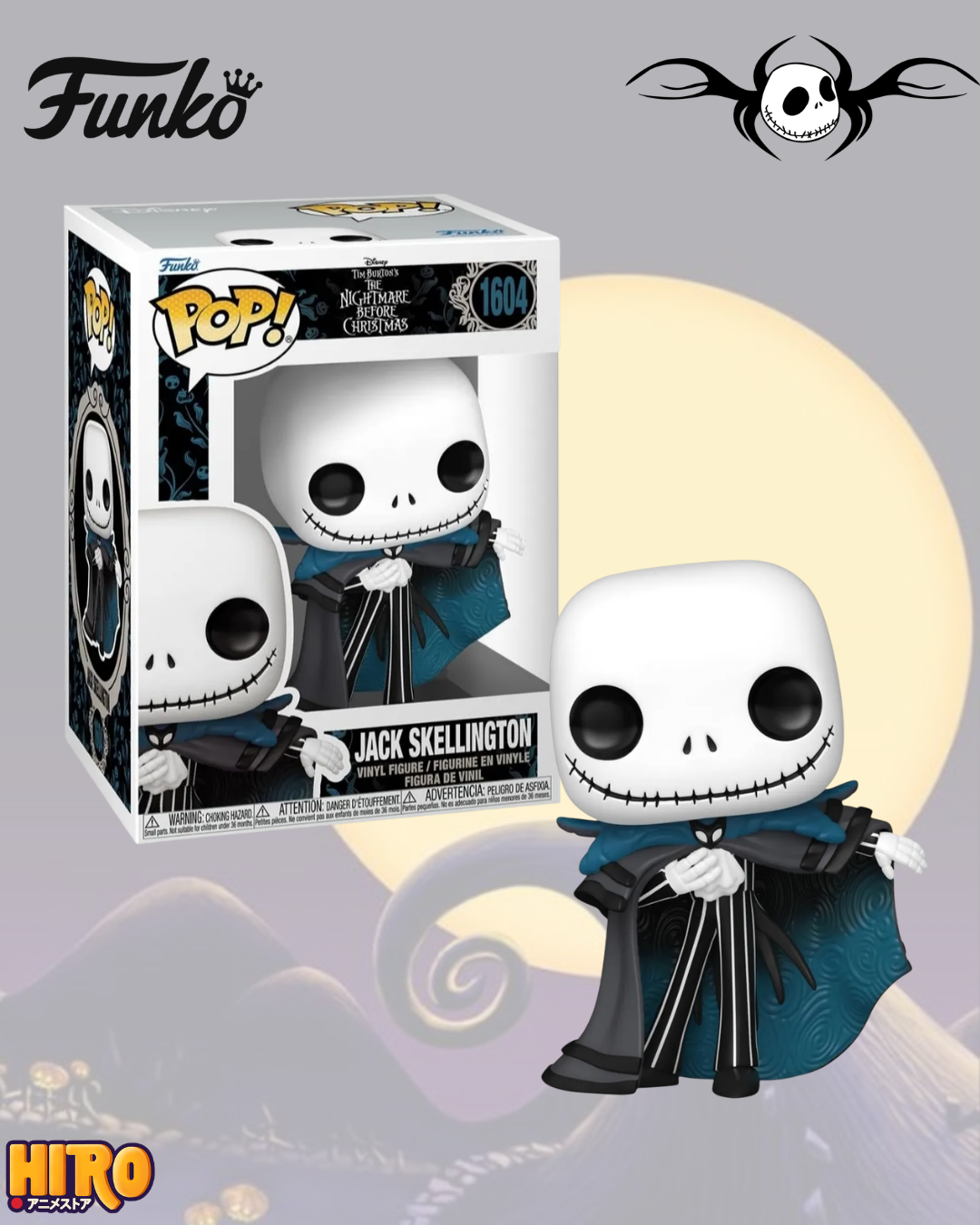 Funko Pop Jack Skellington 1604