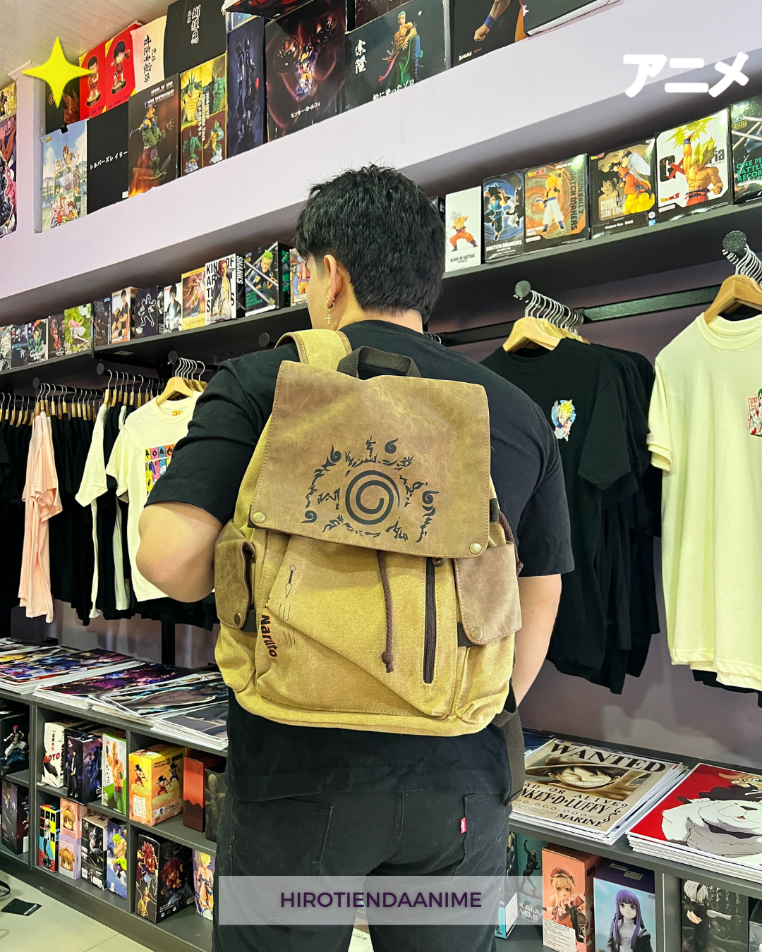 Morral Naruto - Sello de los Cuatro Símbolo