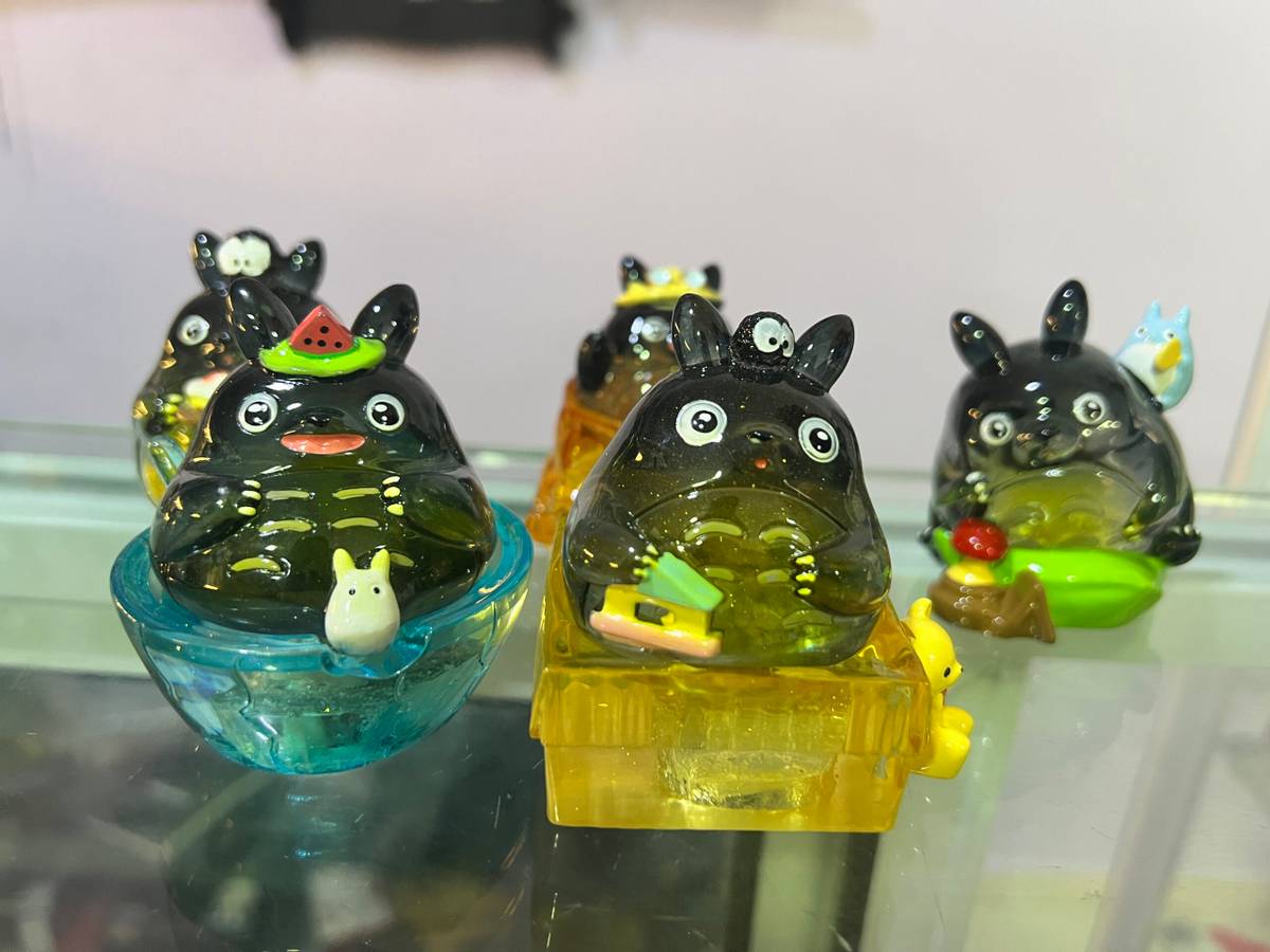 Figura Coleccionable Totoro de Cristal