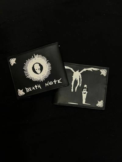 Billetera Goma Death Note