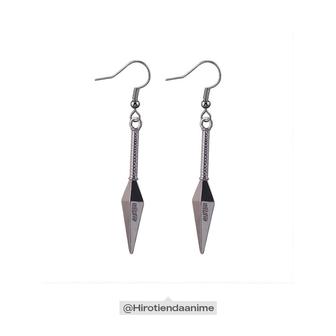Aretes Kunai Naruto