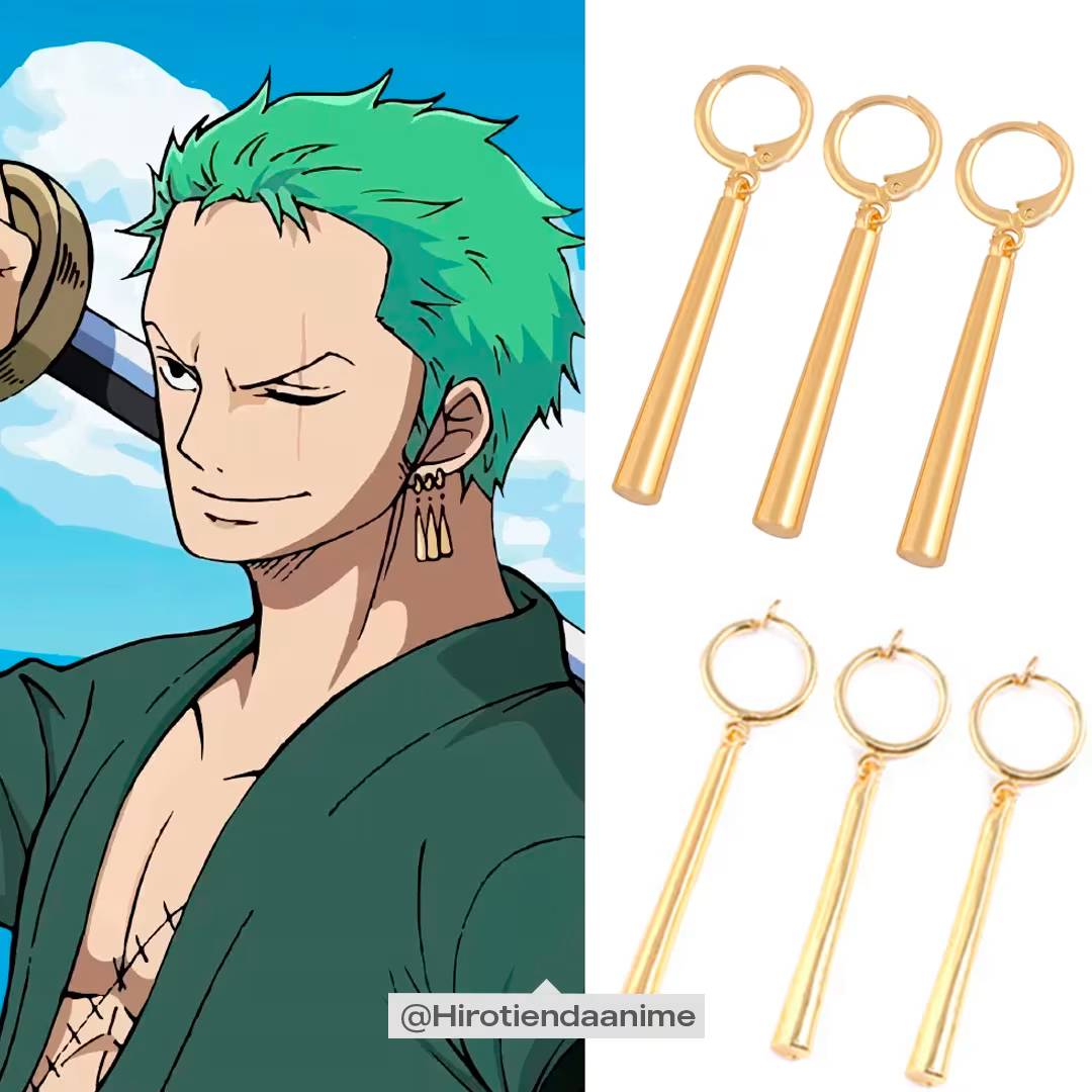 Aretes Roronoa Zoro One Piece