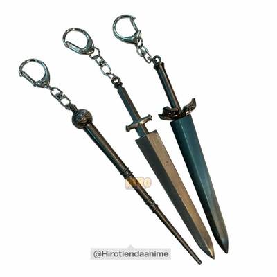 Set De Llaveros Espadas BLack Clover