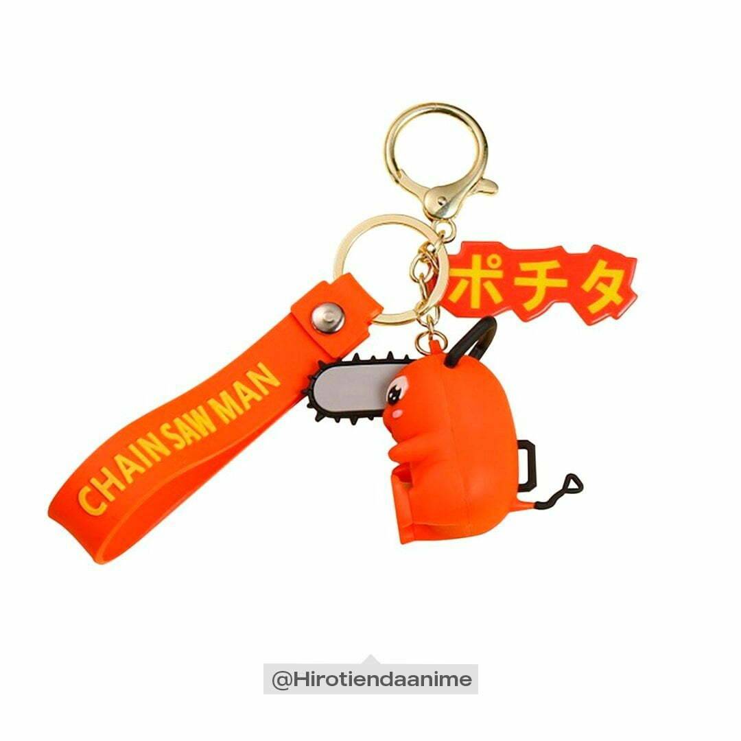 Llavero 3D Pochita Chainsaw Man