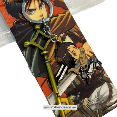 Llavero Eren Jaeger Llave Shingeki No Kyojin