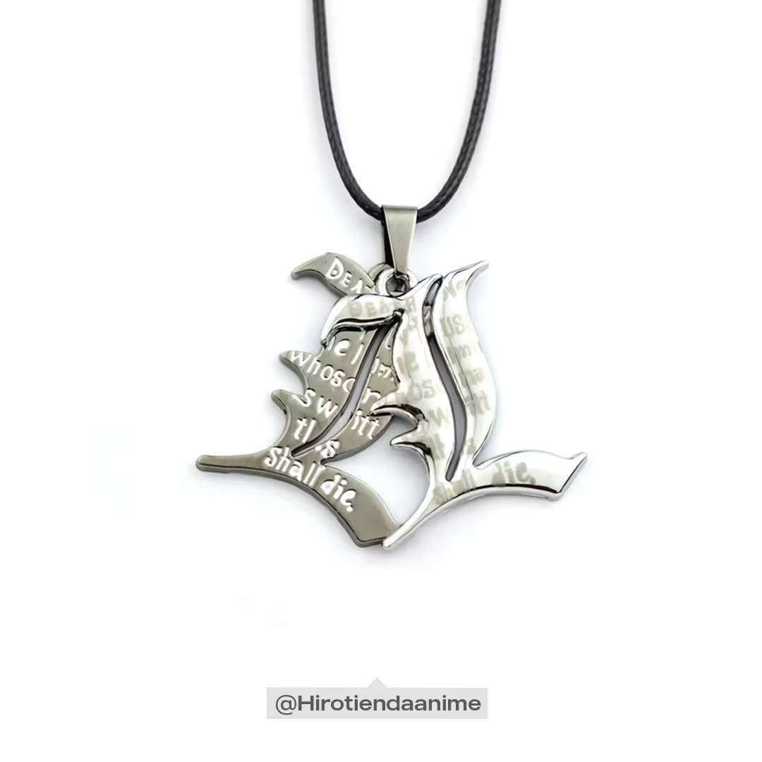 Collar Letra L Death Note