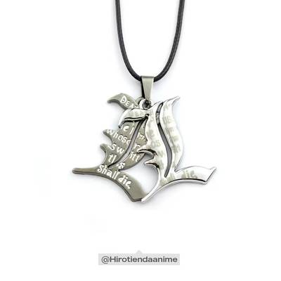 Collar Letra L Death Note
