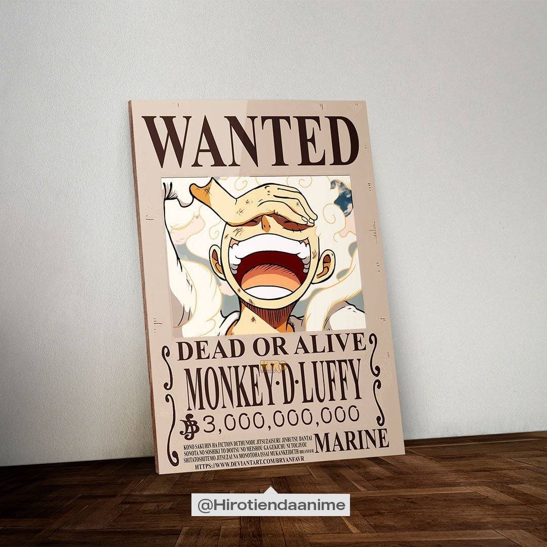 Cuadro The Wanted Monkey D Luffy