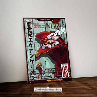 Cuadro Eva 02 Evangelion