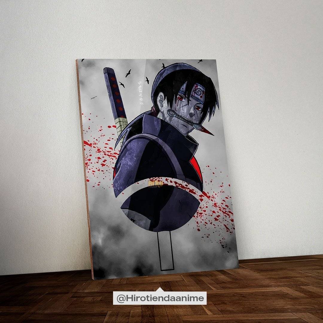 Cuadro Itachi Uchiha Naruto