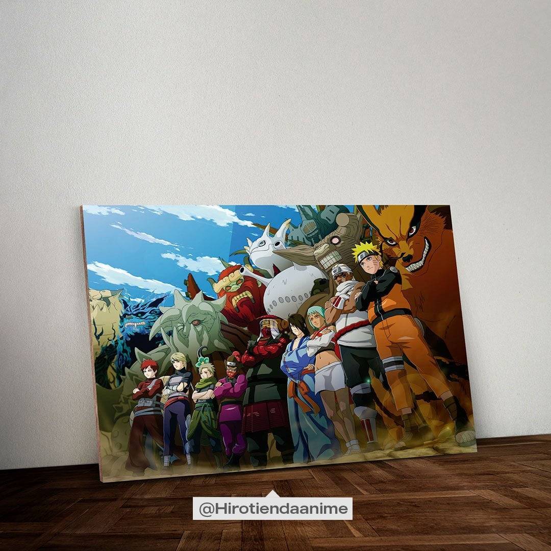 Cuadro Bestias Bijū Naruto