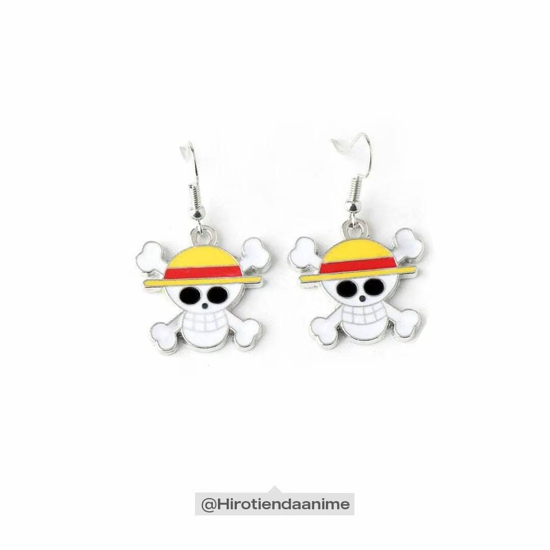 Aretes Logo Mugiwara One Piece