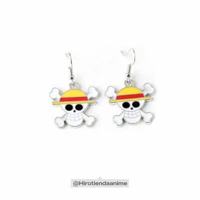 Aretes Logo Mugiwara One Piece