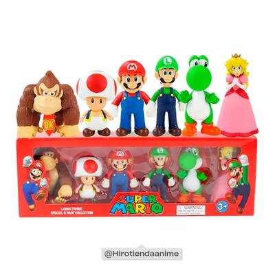 Set De Figuras Mario Bros