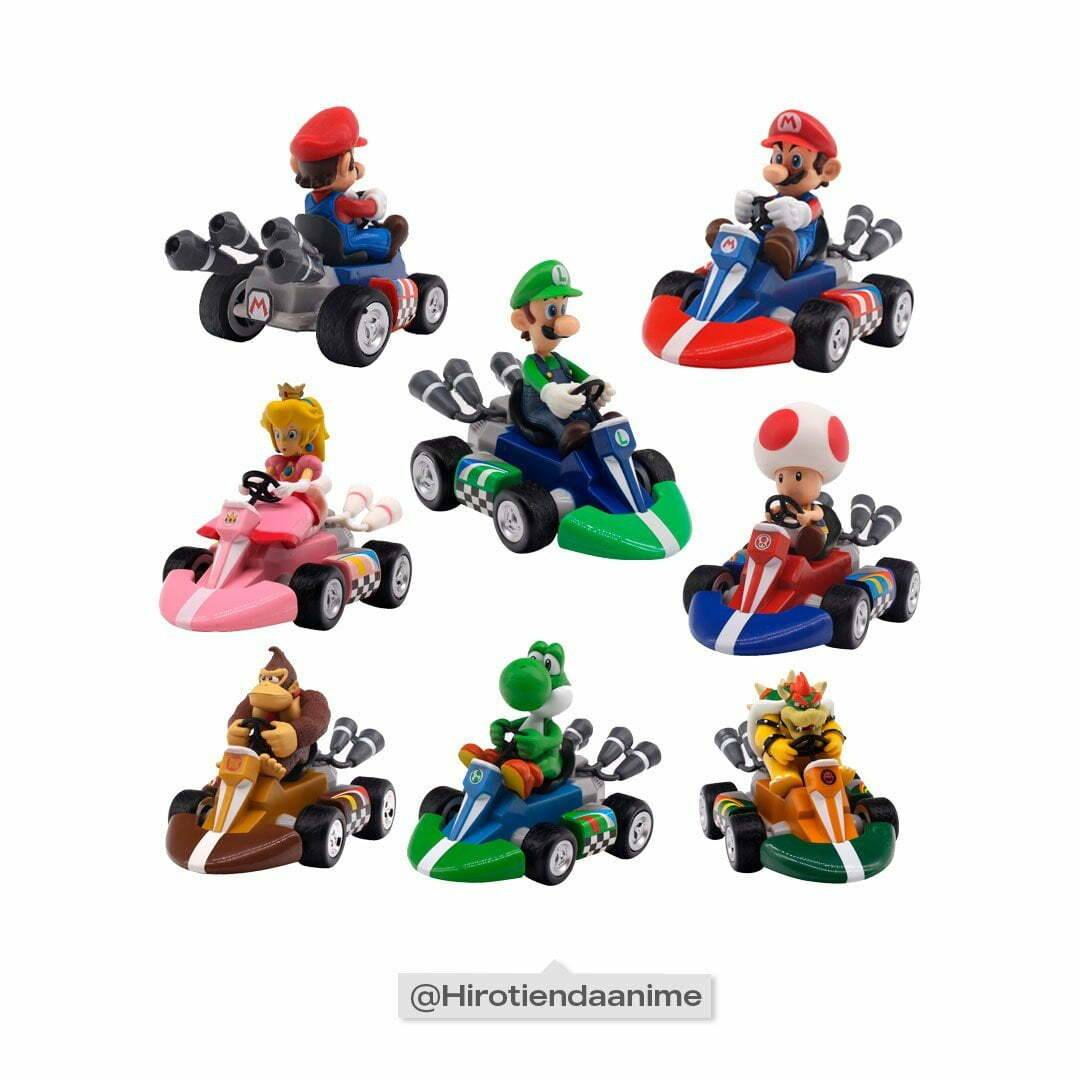 Figuras Carritos Mario Kart