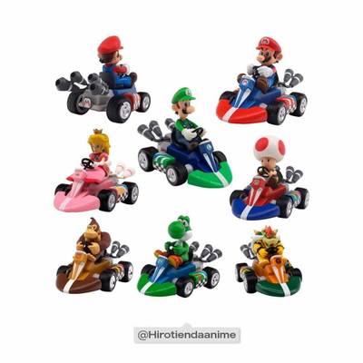 Figuras Carritos Mario Kart