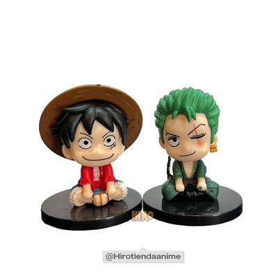 Figura Colección Luffy Y Zoro Peq