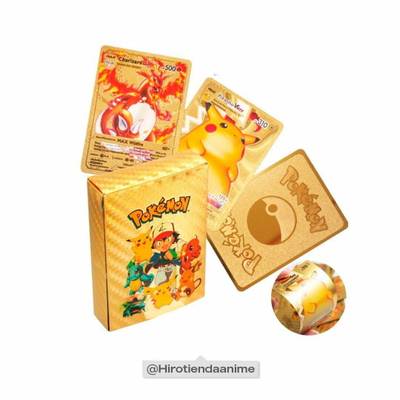 Cartas Doradas Pokémon Edición Especial