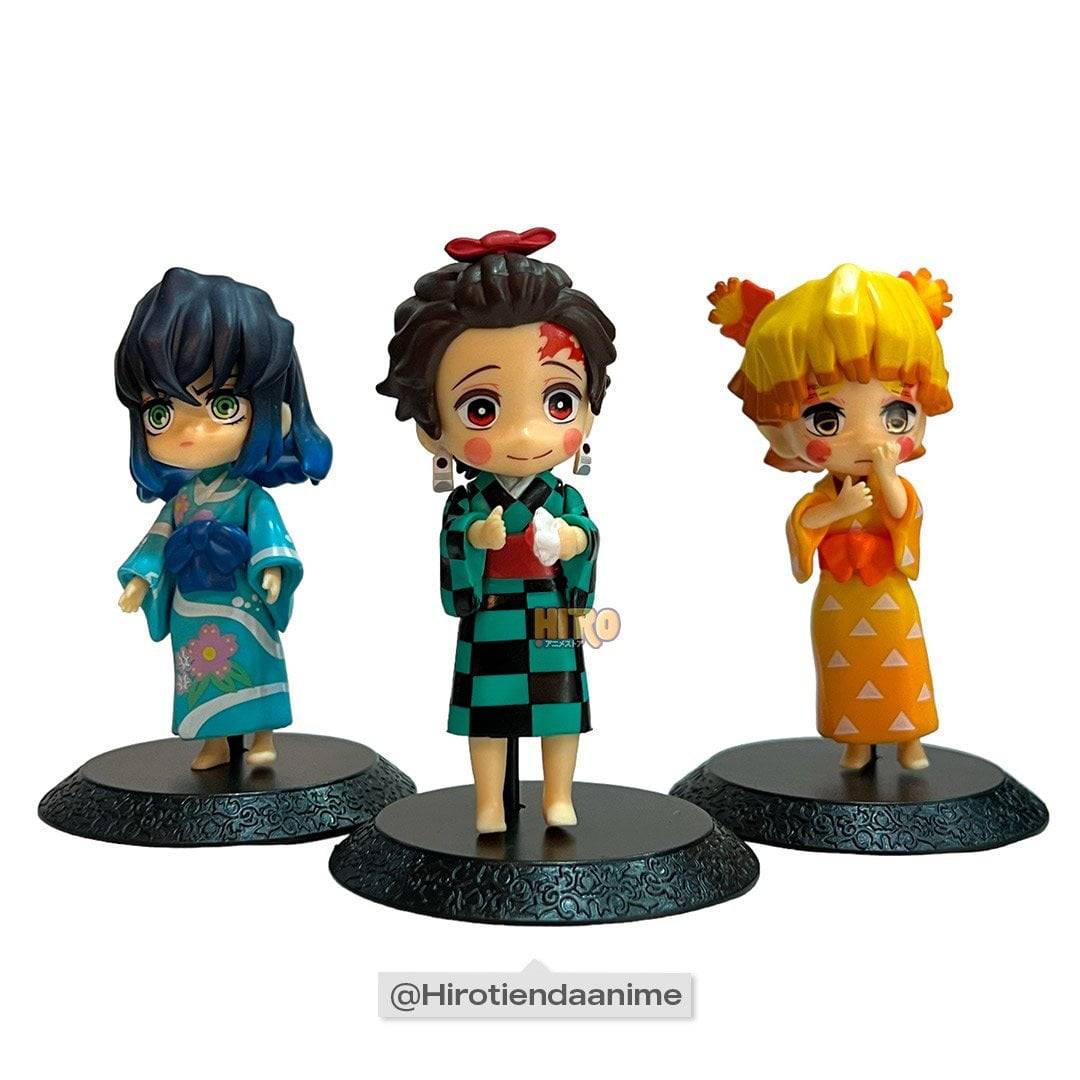 Figuras Chibis Kimetsu No Yaiba T2