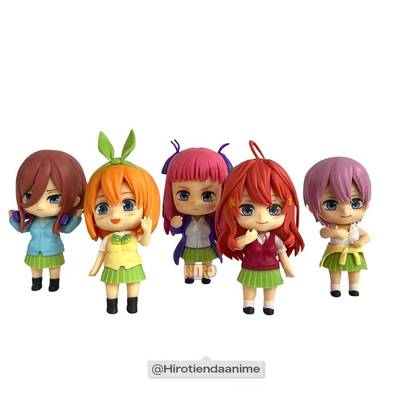 Figuras Chibis Las Quintillizas