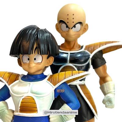 Figura Dúo Gohan Y Krillin Piezas intercambiables