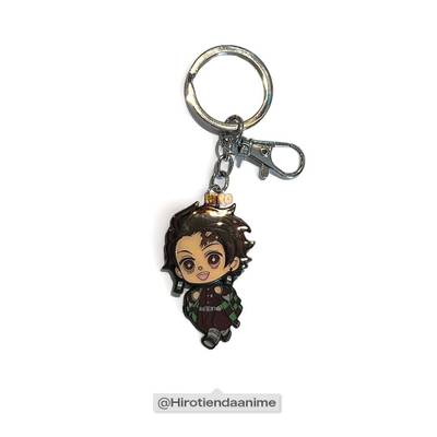 Llavero Tanjiro Chibi Metal