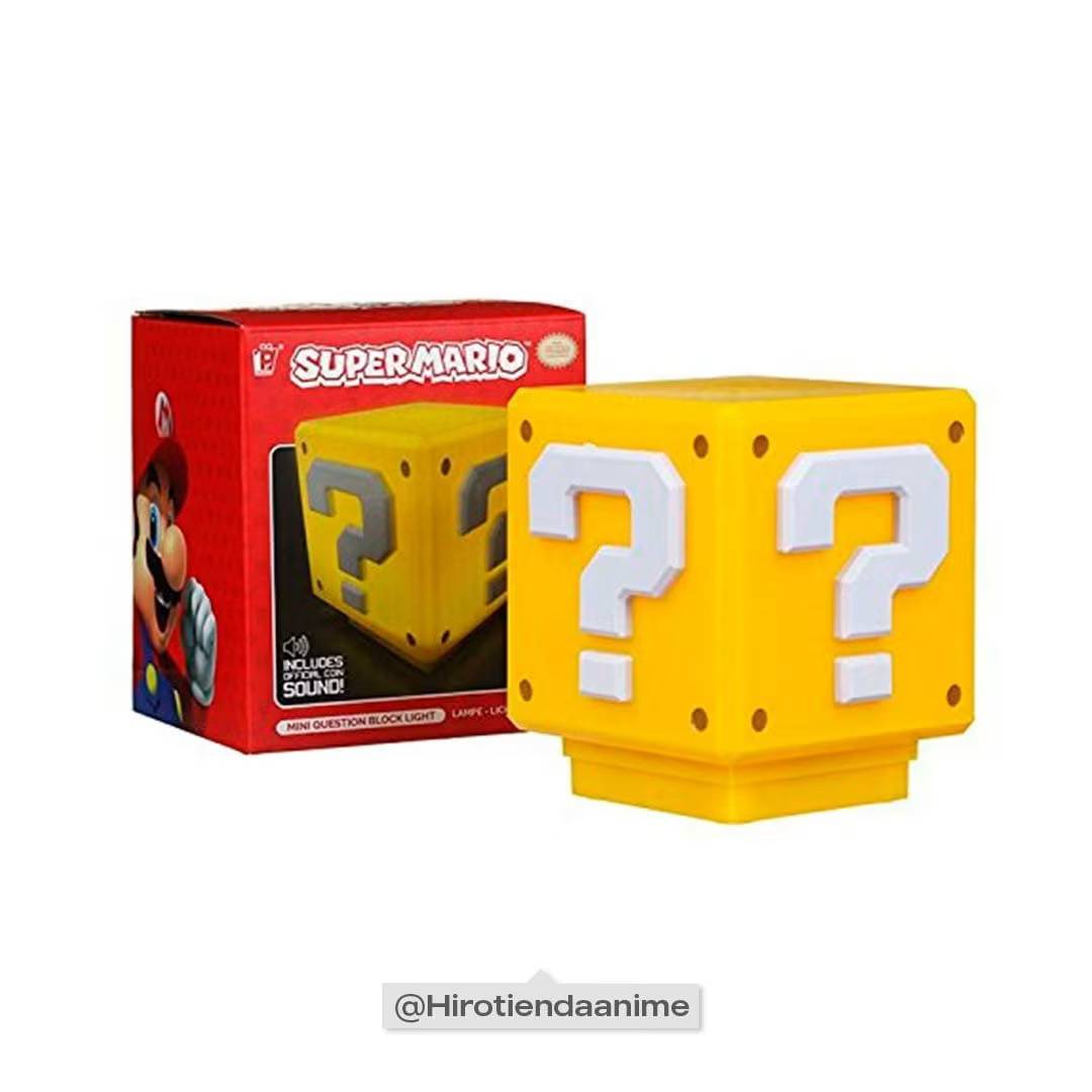 Lámpara Cubo Super Mario Recargable