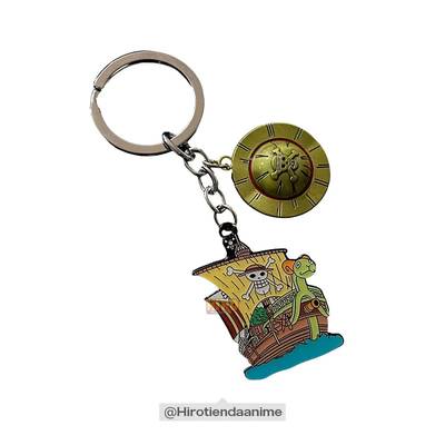 Llavero One Piece Barco Merry Metal