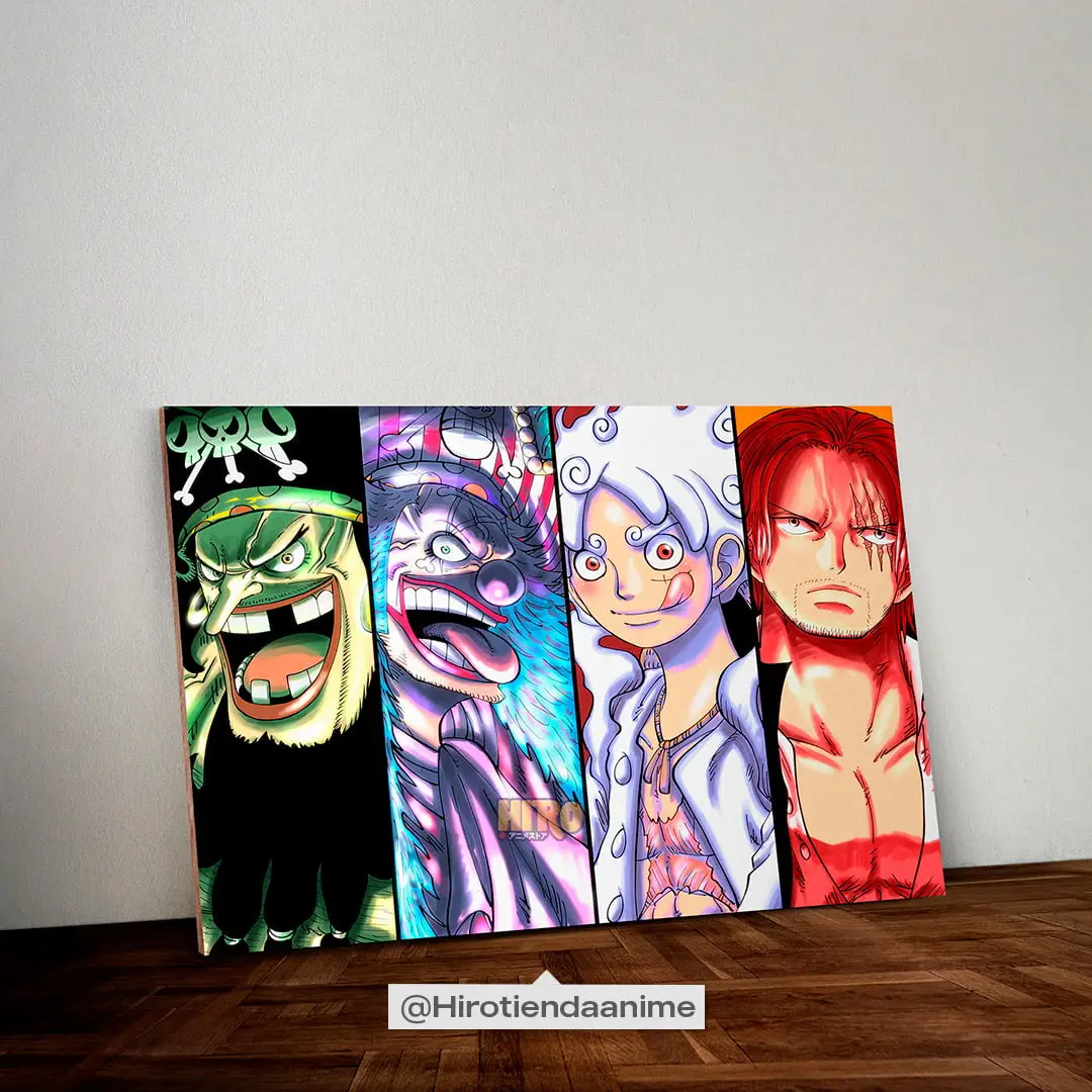 Cuadro Emperadores One Piece