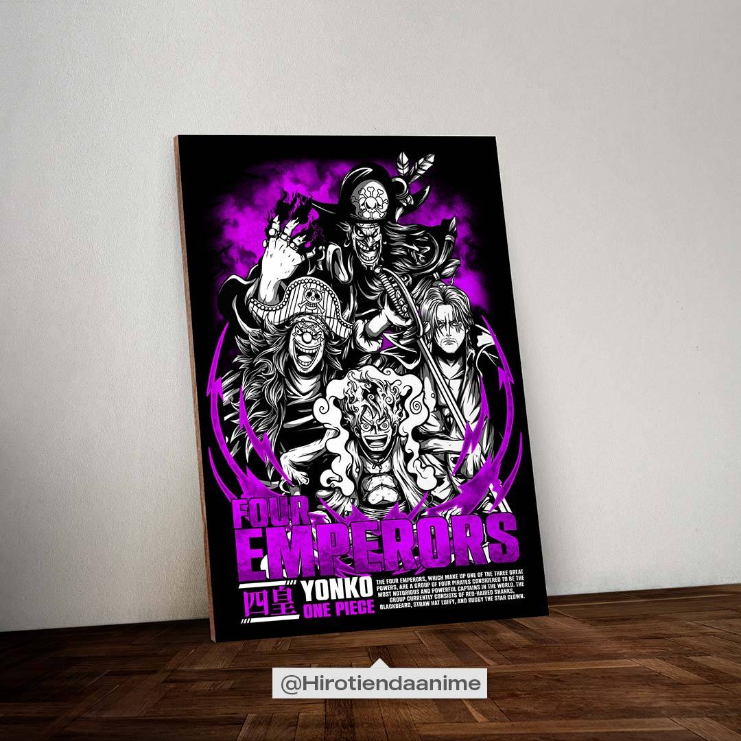 Cuadro Emperadores Ref 2 One Piece