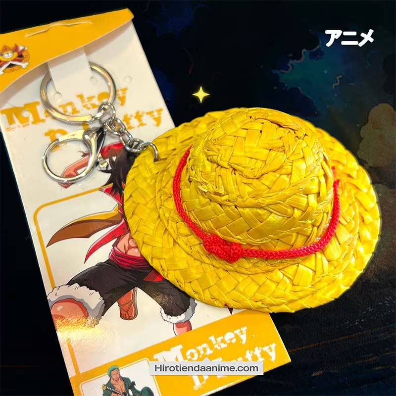Llavero Sombrero De Paja Luffy One Piece