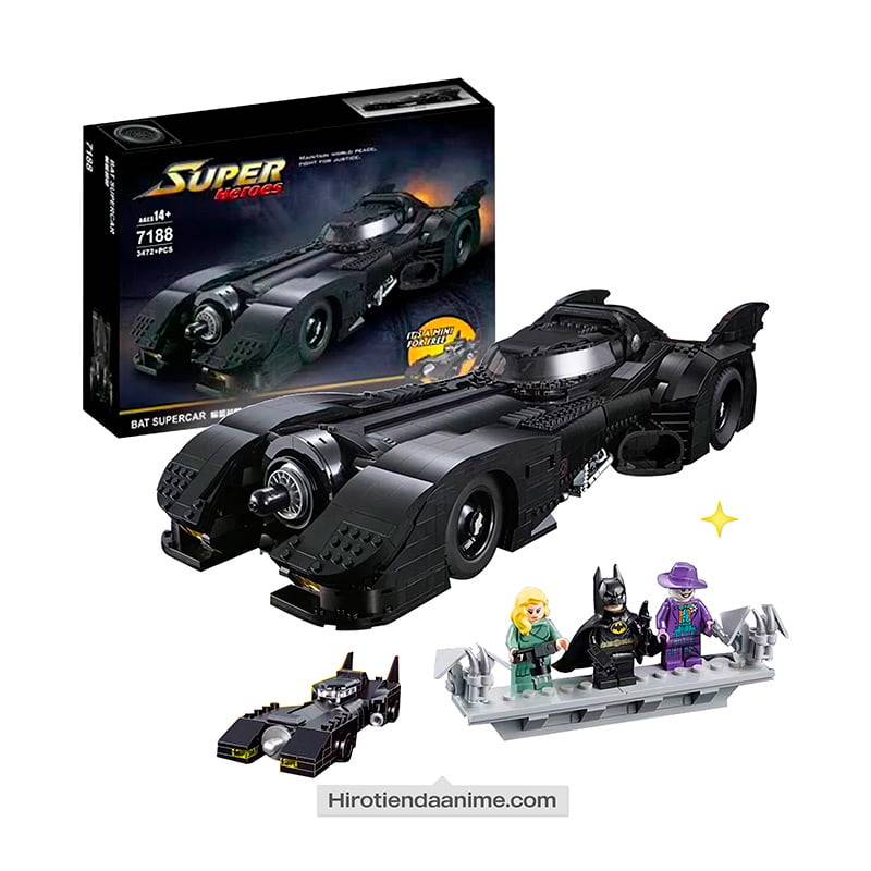 Bloques De Construcción Batimovil Batman7188  Legos Réplica