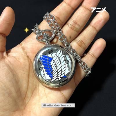 Reloj De Bolsillo Colección Shingeki No Kyojin Snk
