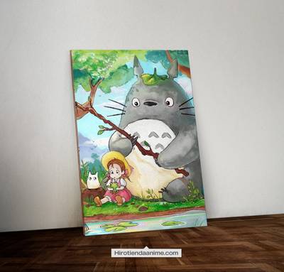 Cuadro Mi Vecino Totoro Studio Ghibli